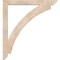 Ekena Millwork Thorton Slat Smooth Bracket, Douglas Fir, 3 1/2"W x 40"D x 44"H BKT04X40X44THR06SDF - alternate 2